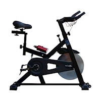 Bicicleta Spinning Black Fit KS Volante 14 kg Spinin Cardio Gym